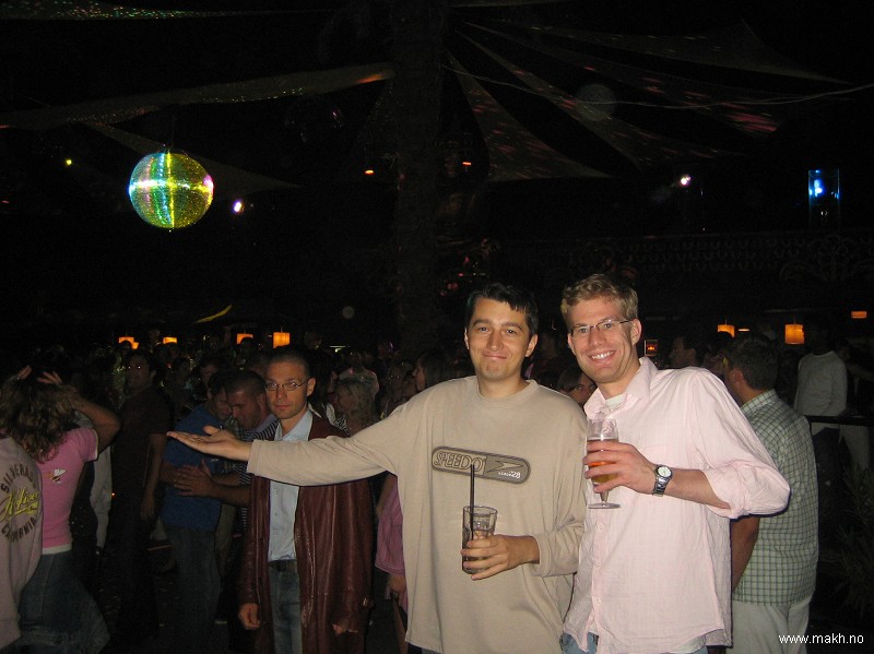 Miroslav and Christian at Buddha Beach